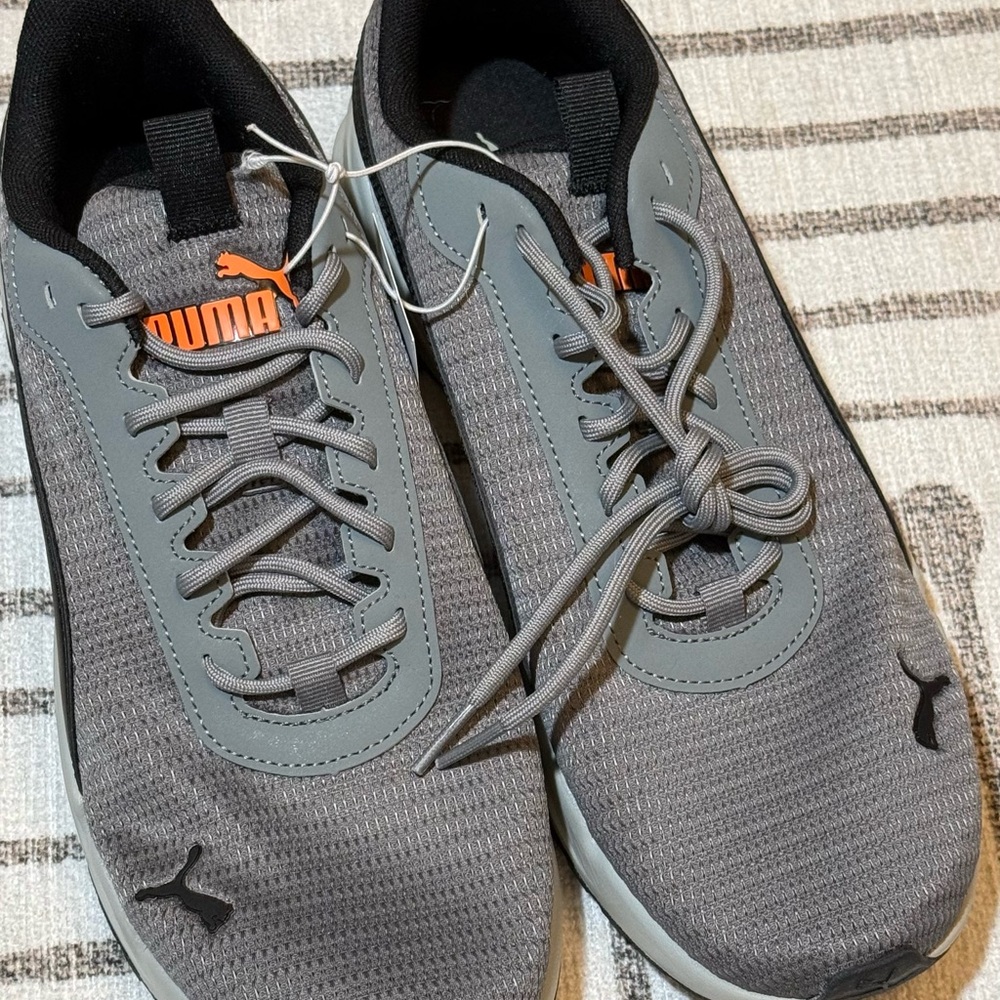 Puma Charcoal Athletic Shoes Sneakers New with Tag NWT Men 8.5